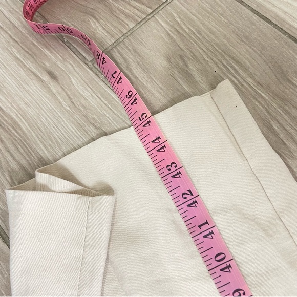 nonchalant Label Size Xs Paige Pant - Oat $311 Highwaisted Wide Leg Dress Pants - Picture 16 of 16